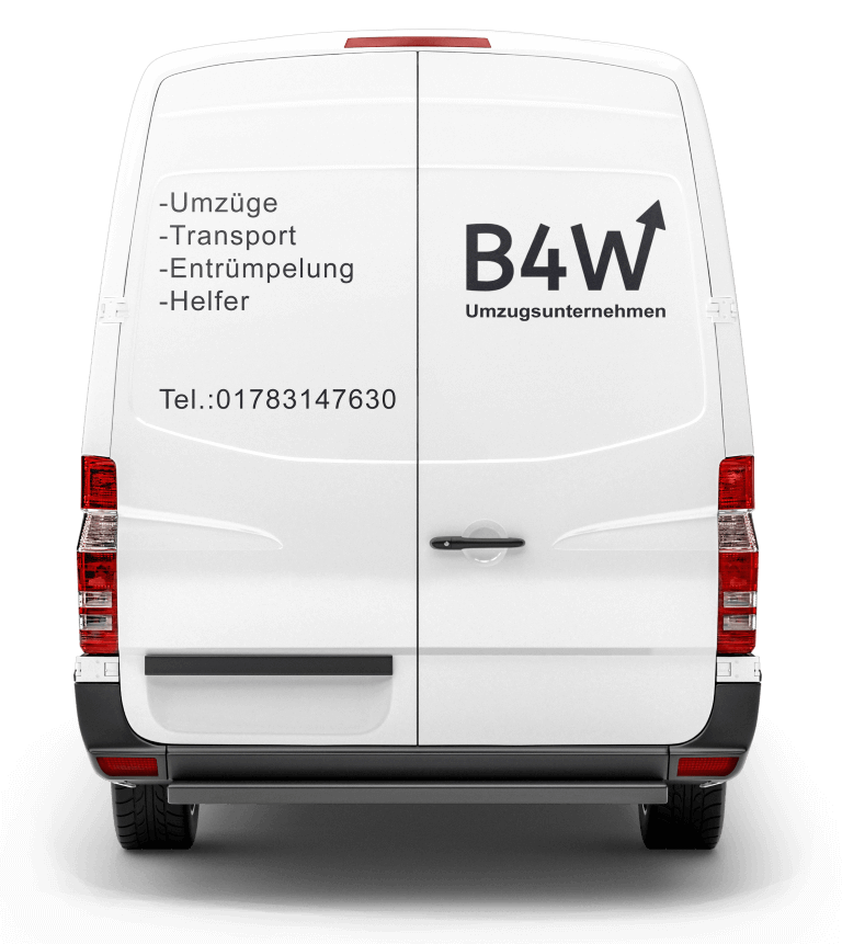 kleiner Umzugstransporter