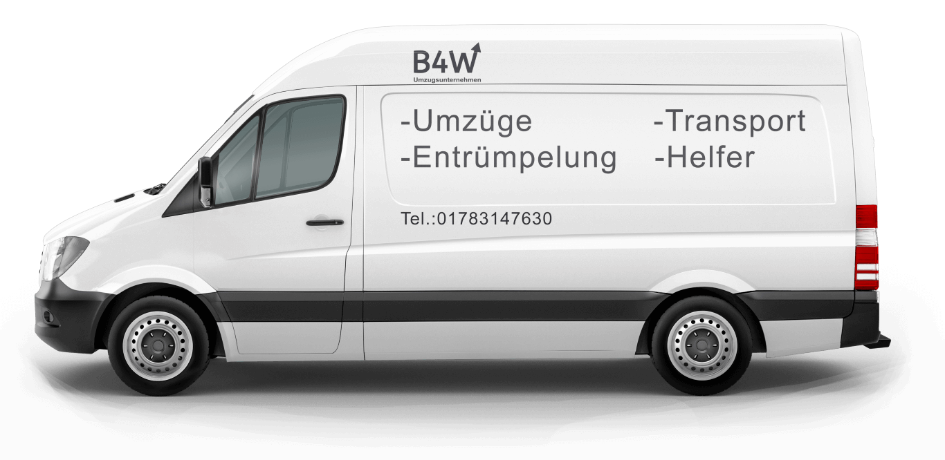 kleiner Umzugstransporter